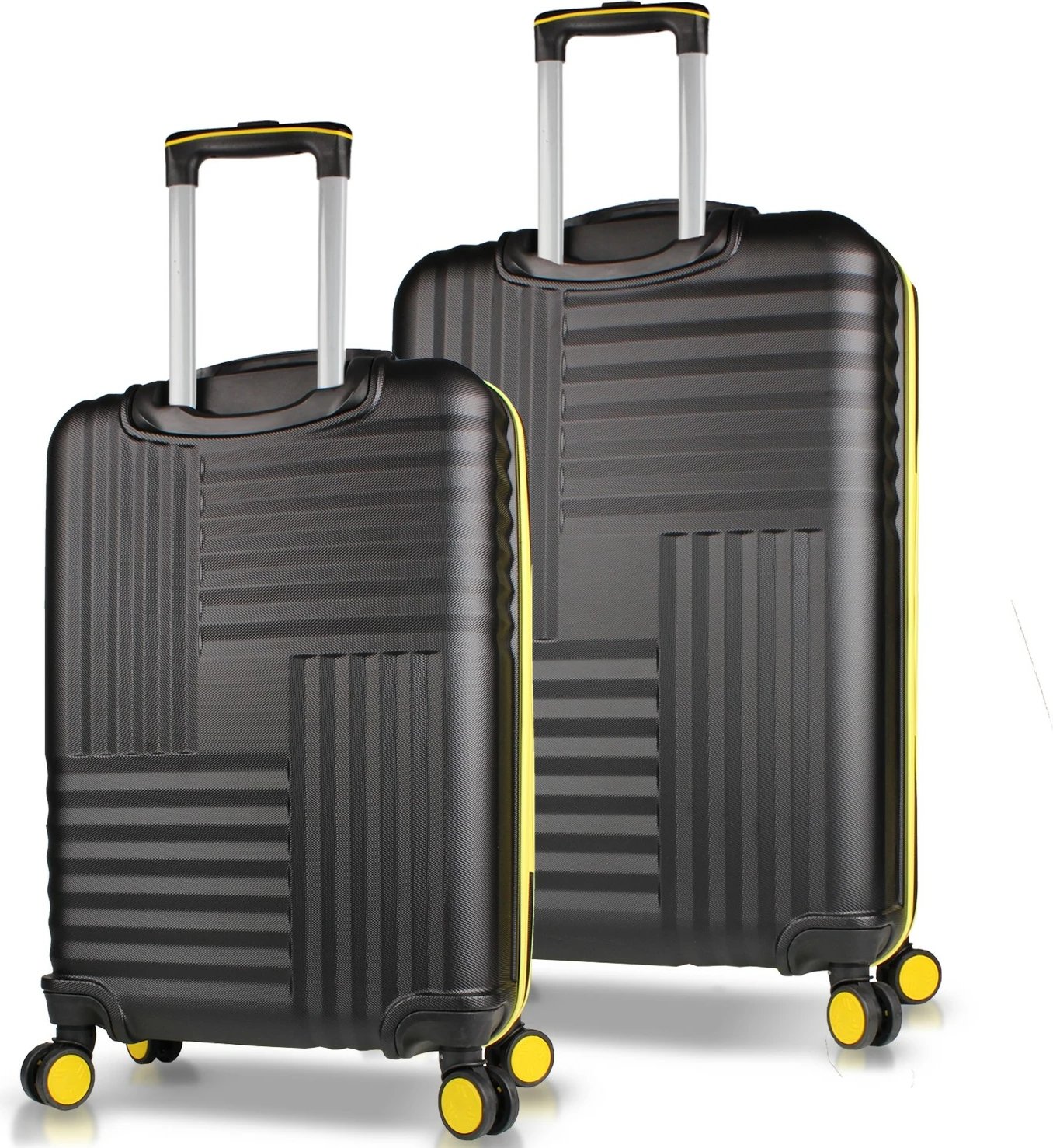 Set valixhesh (2 copë), ngjyrë e zezë, Zoozie Bags, 8388