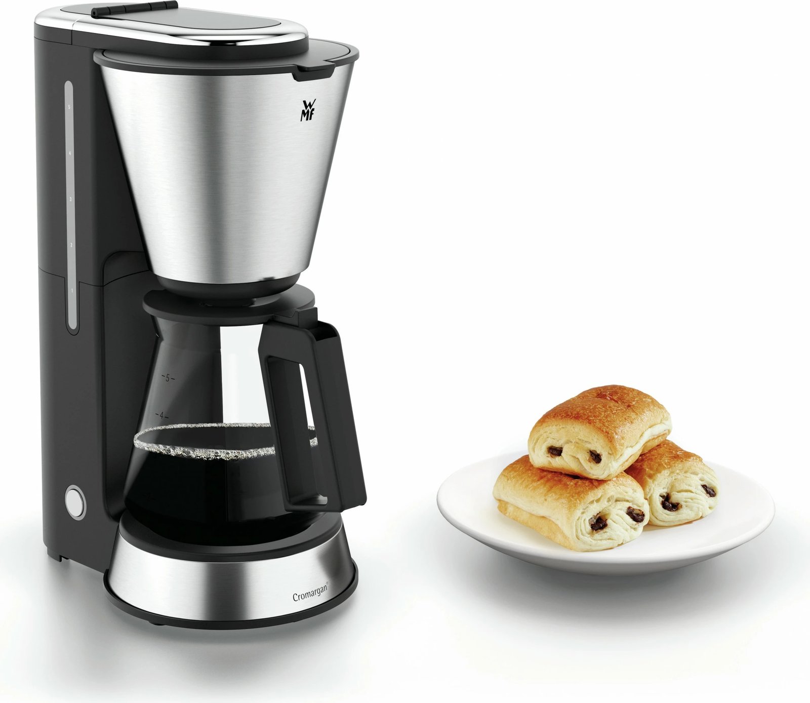 Makine kafeje WMF KÜCHENminis Aroma, 0.625L, xham, inoks Makine kafeje WMF KÜCHENminis Aroma, 0.625L, xham, inoks