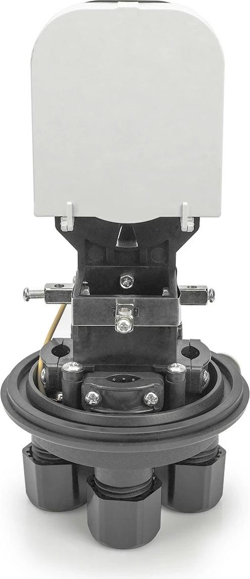 Muffe fibrë optike Digitus LWL, deri 48 fibra, e zezë