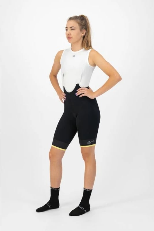 Shorce për femra Select, të zeza-verdhë