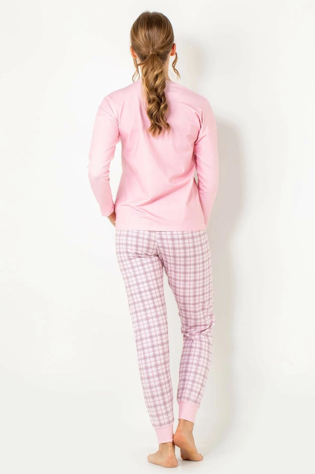 Set pizhamash për gra, rozë, Jumeon, 002-000719