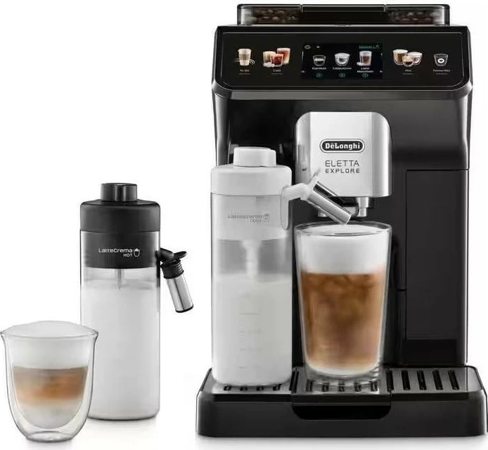 Aparat kafeje DeLonghi Eletta Explore ECAM 450.55.G, ngjyrë gri