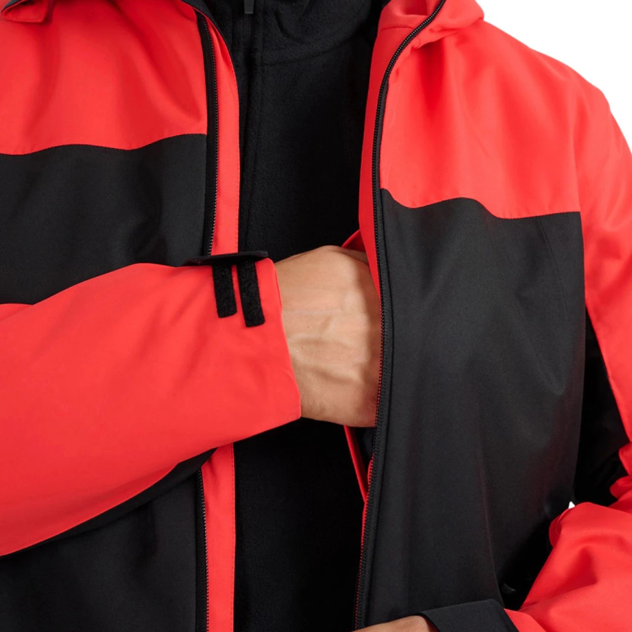 Jakne skijimi për meshkuj 4F, e kuqe