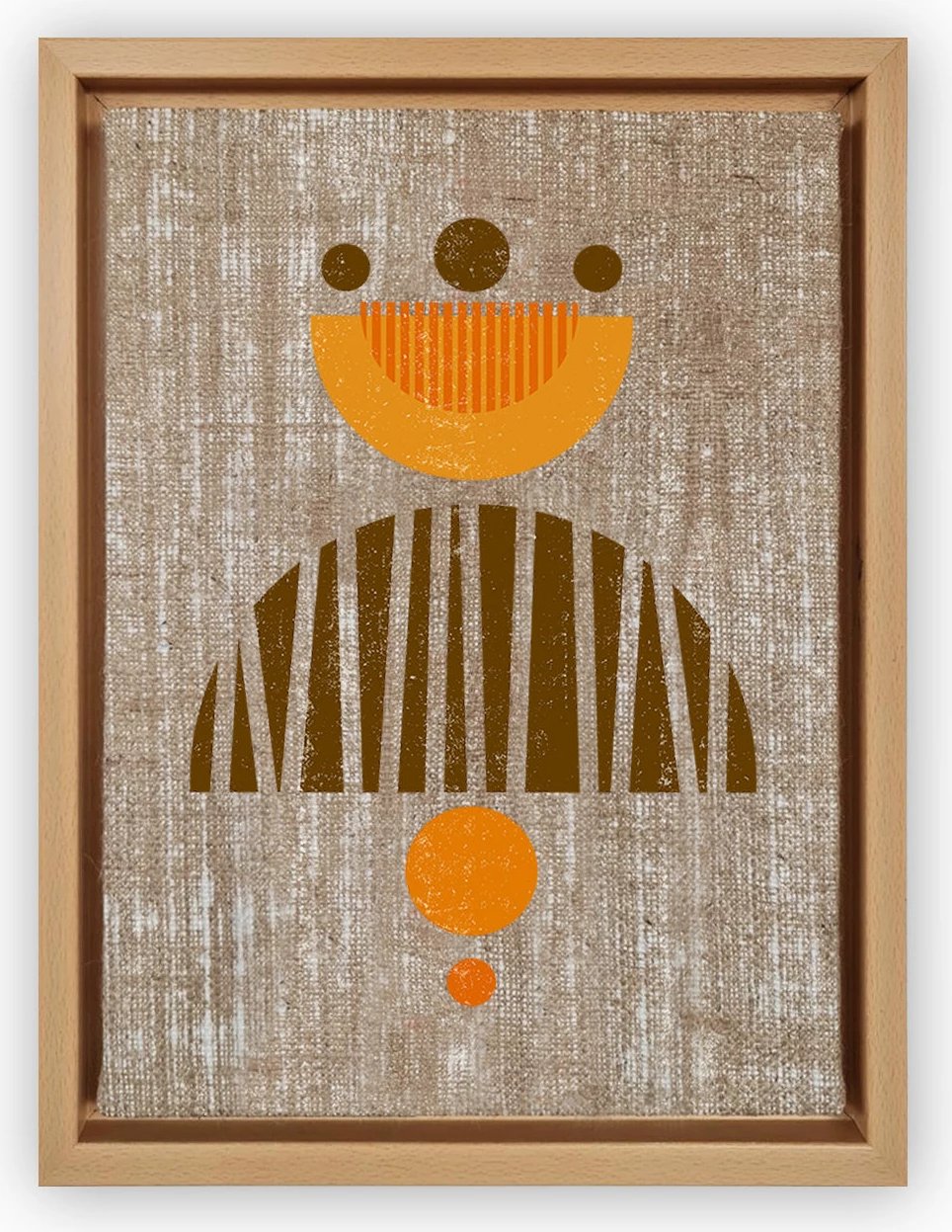 Pikturë dekorative në kanavacë, shumëngjyrëshe, Wallity LNJ81804047871, 36x46cm