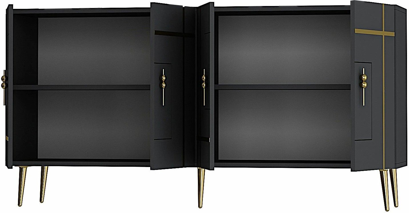 Konsol Skye Decor, Line KB150, anthracite dhe ari