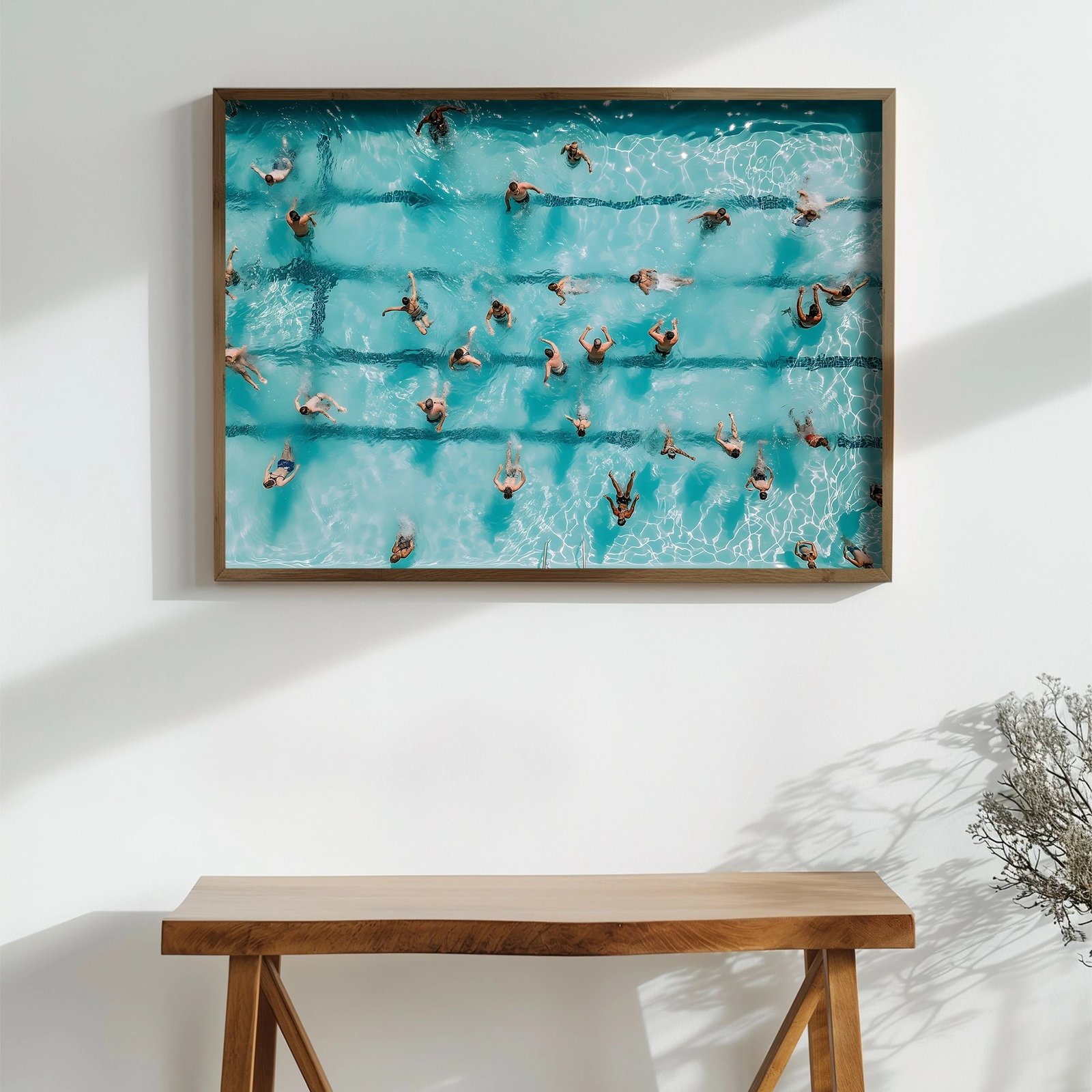 Pikturë dekorative me kornizë MDF, Wallity, GE095-L