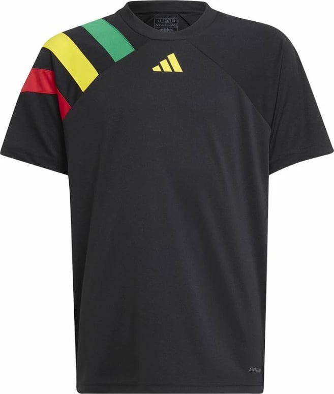 Fanellë futbolli për fëmijë adidas, e zezë