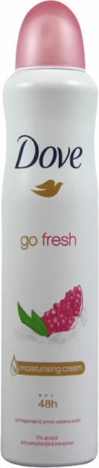 Deodorant spray Dove Go Fresh Pomegranate & Lemon unisex 250ml