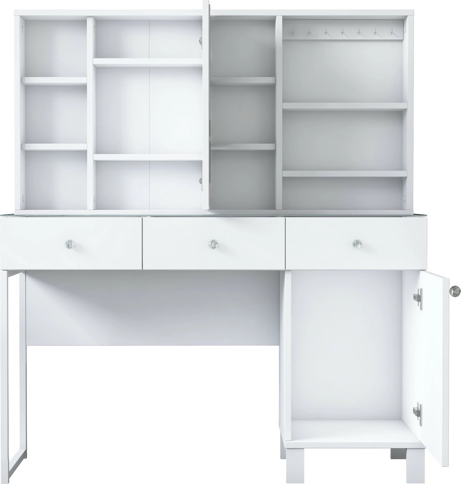 Tavolinë grimi Skye Decor, e bardhë, BJ138 - 3442