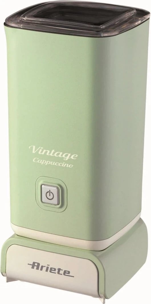 Frother qumështi elektrik Ariete, modeli Vintage, ngjyrë jeshile