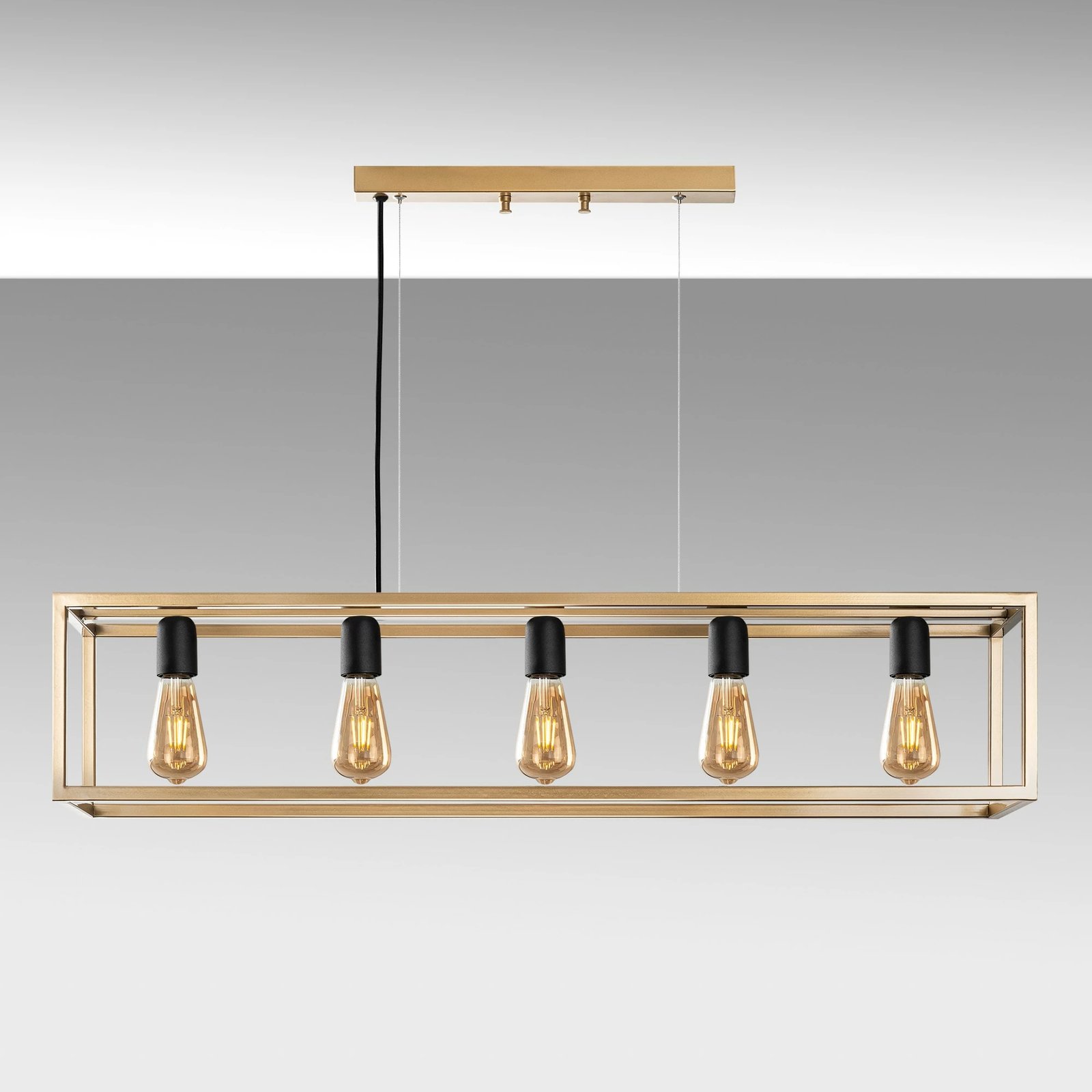 Llambadar Opviq, ngjyrë ari, Kafes - 13749