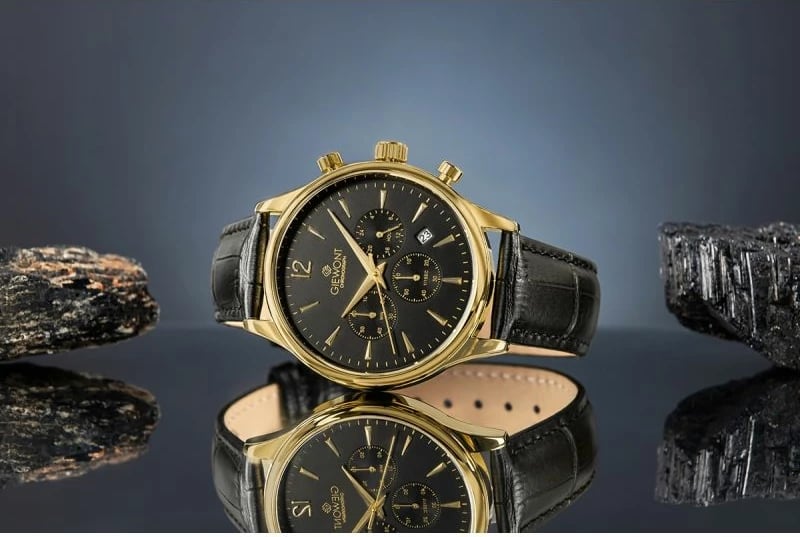 Orë dore për meshkuj Giewont, e zezë dhe e artë