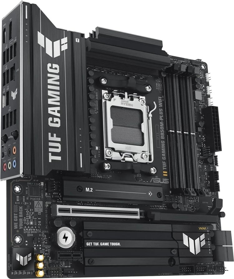 Pllakë amë ASUS TUF GAMING B850M-PLUS WIFI, Socket AM5, micro ATX