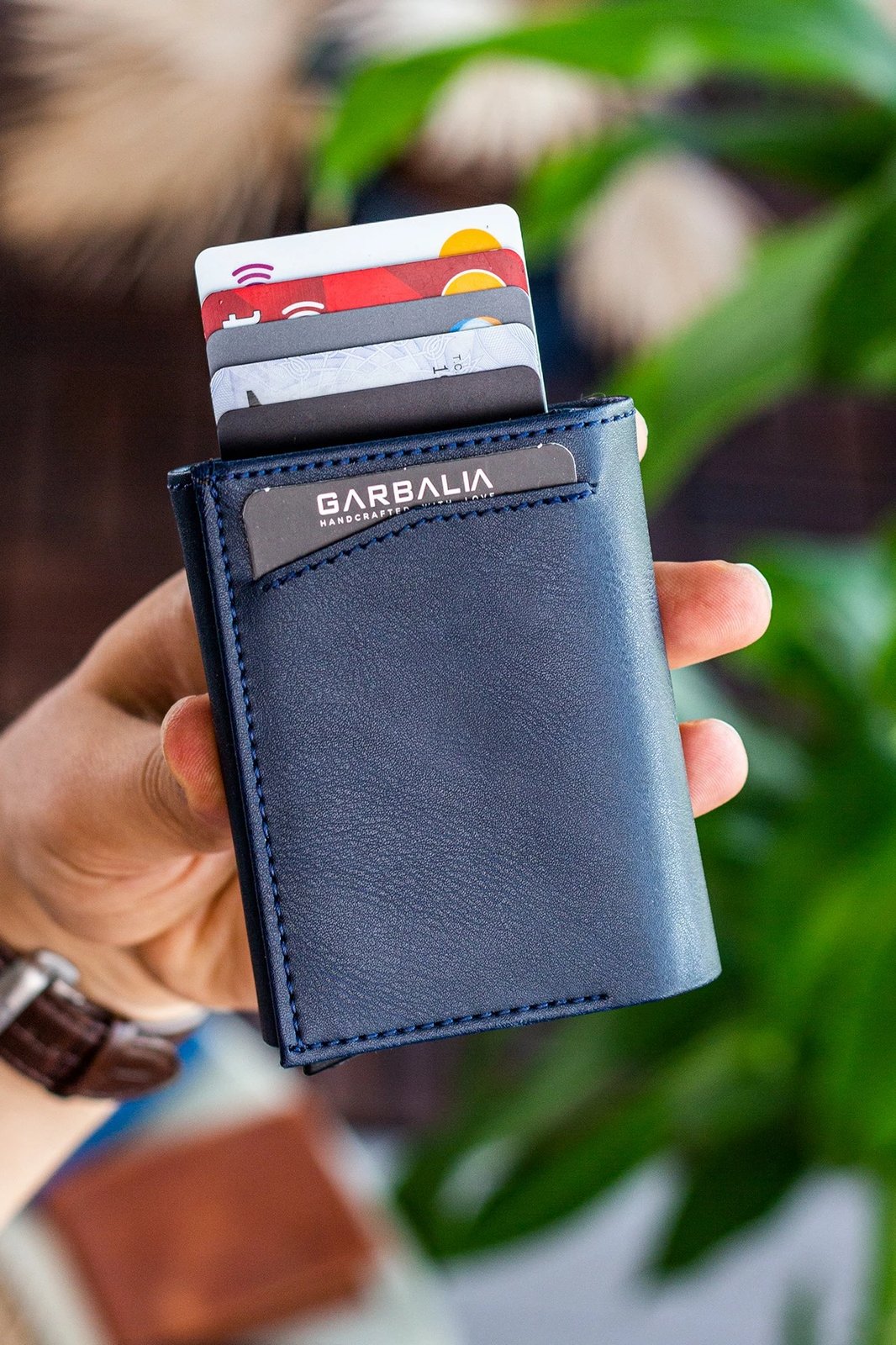 Portofol për burra, ngjyrë navy blue, Zoozie Bags, Donetsk