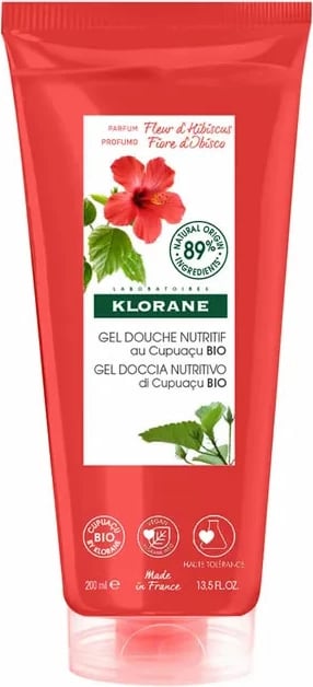 Xhel dushi unisex Klorane Hibiscus Flower 200ml