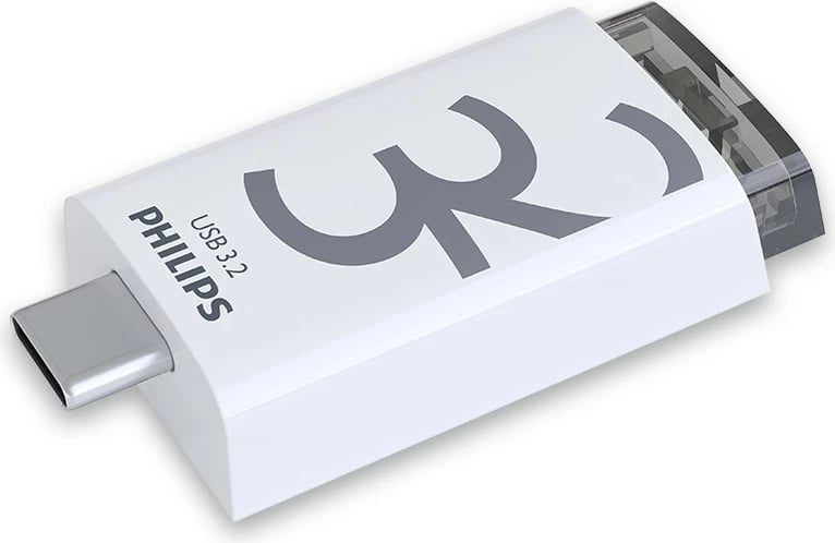 USB stick Philips Click Series 32GB USB 3.2, bardhë