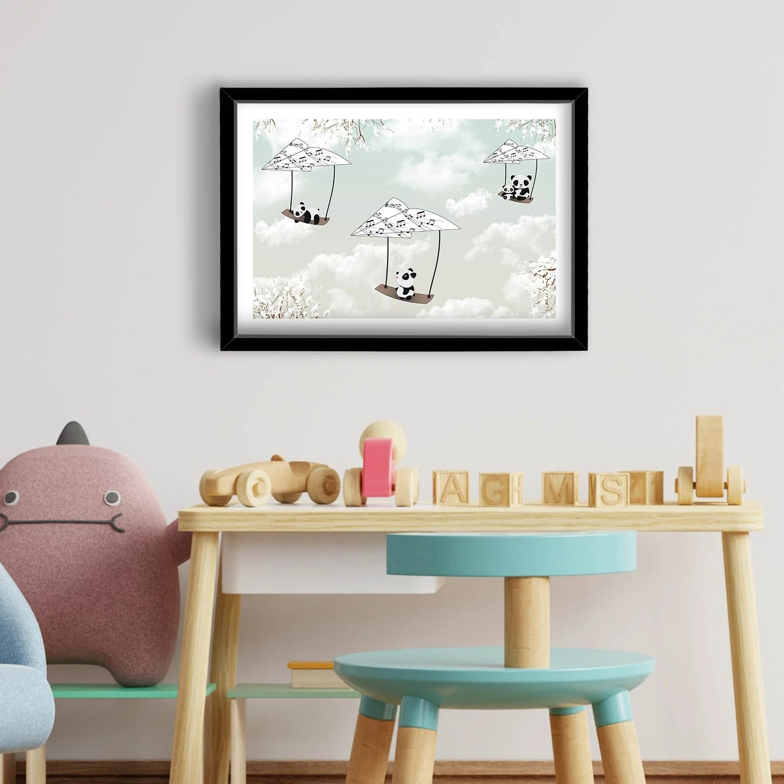 Pikturë dekorative me kornizë MDF, Wallity, 3853SCT-007, 38x53cm