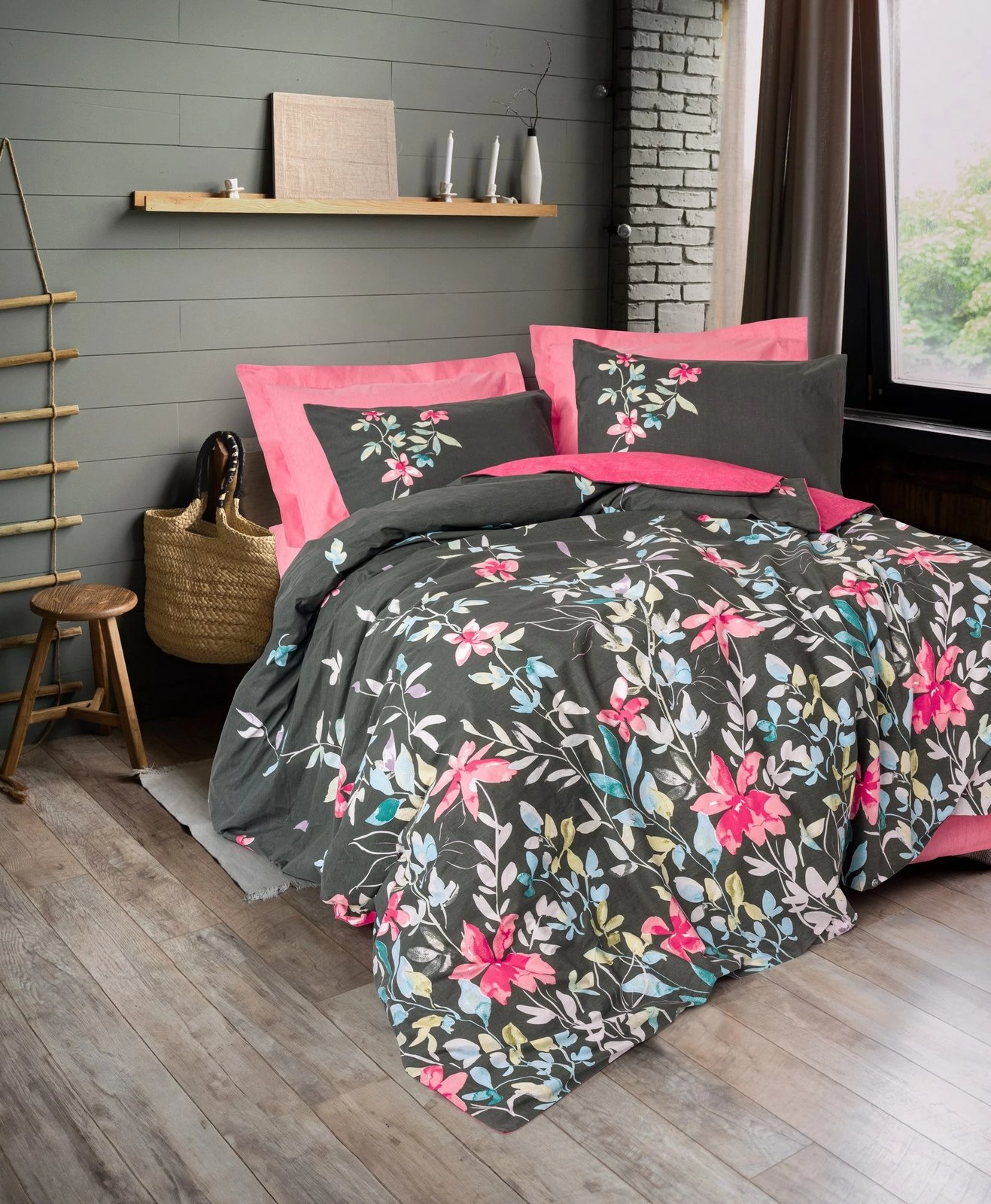 Set mbulesë për jorgan dopio Ranforce, L'essentiel, Merlin, rozë Set mbulesë për jorgan dopio Ranforce, L'essentiel, Merlin, rozë