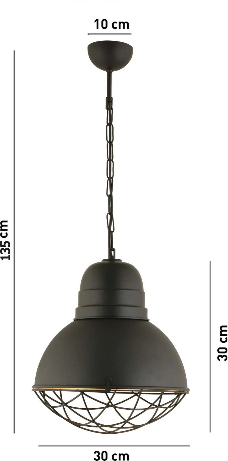 Llambë tavani Opviq, RT-23, ngjyrë e zezë Llambë tavani Opviq, RT-23, ngjyrë e zezë