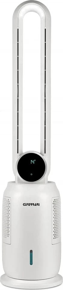 Ventilator pa fletë G3Ferrari G50052 me ujë, i bardhë