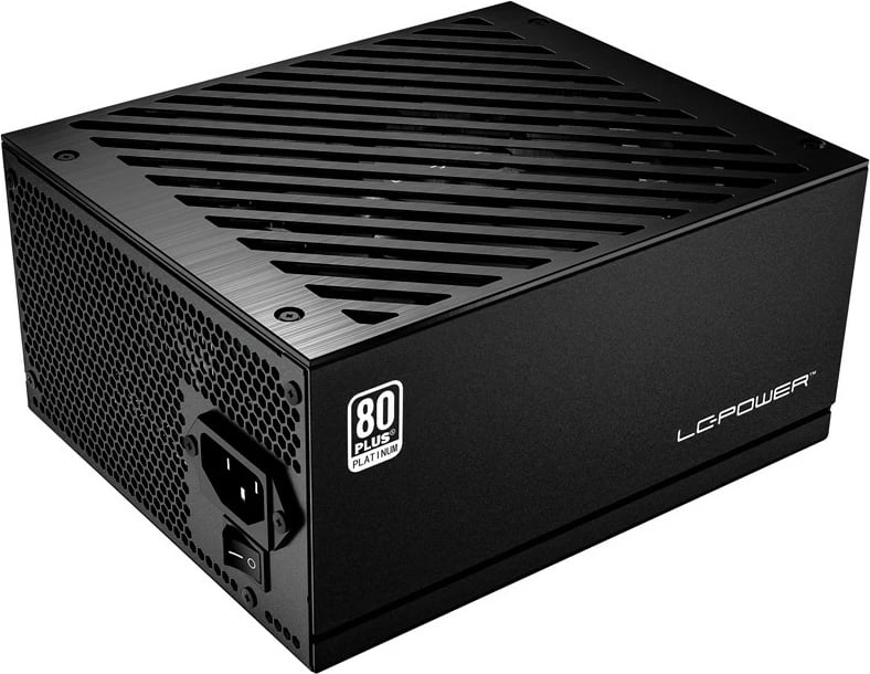 Furnizues energjie LC-Power LC850P V3.0, 850W, 80 PLUS Platinum, plotësisht modular, ATX 3.0, i zi