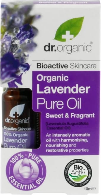 Vaj esencial Dr. Organic Lavender Pure Oil 10ml