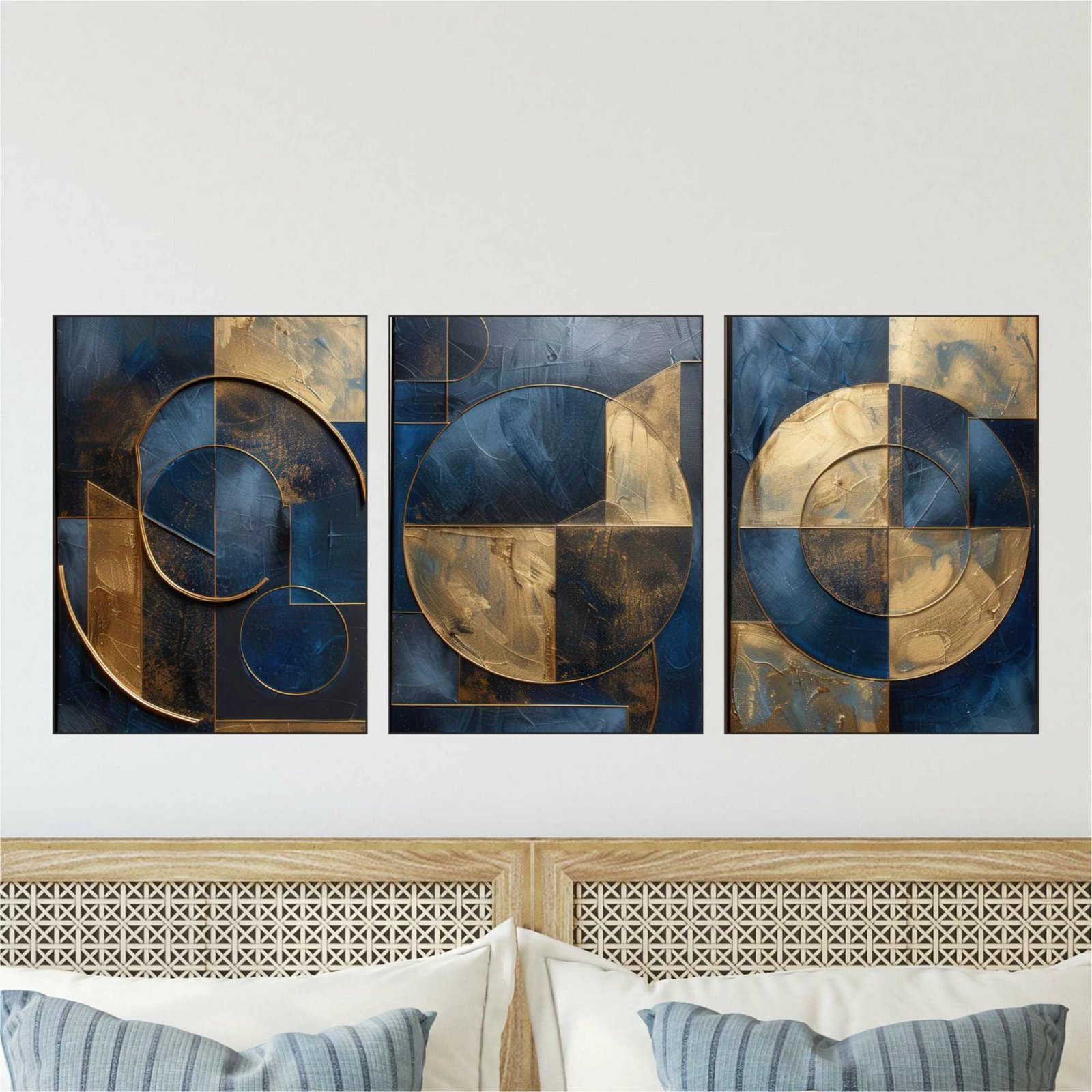 Pikturë dekorative MDF (3 copë), Wallity, shumëngjyrëshe, Mdf - 00110