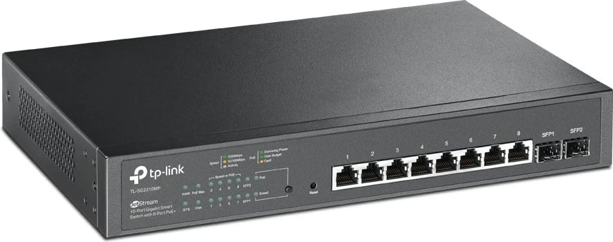 Switch TP-Link JetStream, 10 porte, i zi
