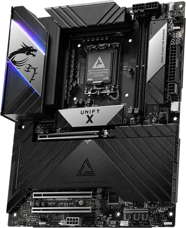 Pllakë amë MSI MEG Z890 UNIFY-X, Intel, LGA 1851, 128 GB, e zezë
