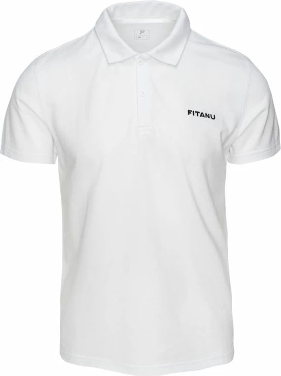 Maicë polo për meshkuj Fitanu, e bardhë