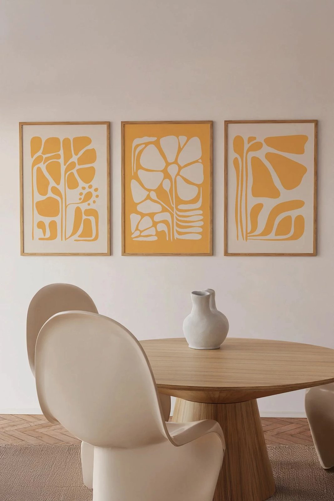 Pikturë dekorative me kornizë (3 copë), Wallity, Ersy3Ham15