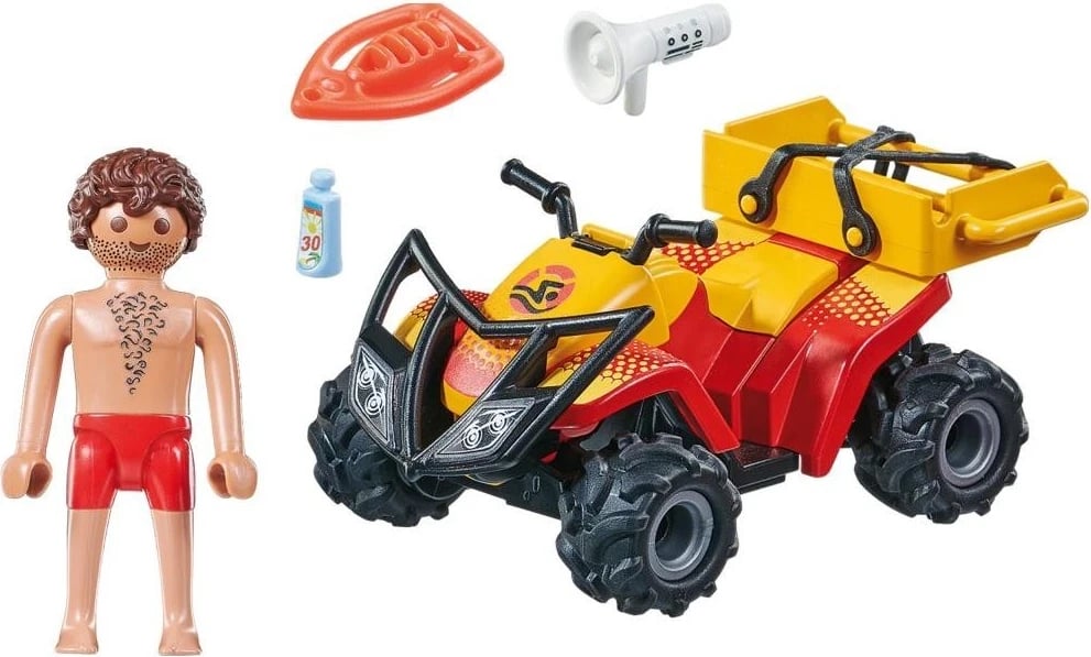 Set lodër me figura Playmobil, Roje plazhi 71040