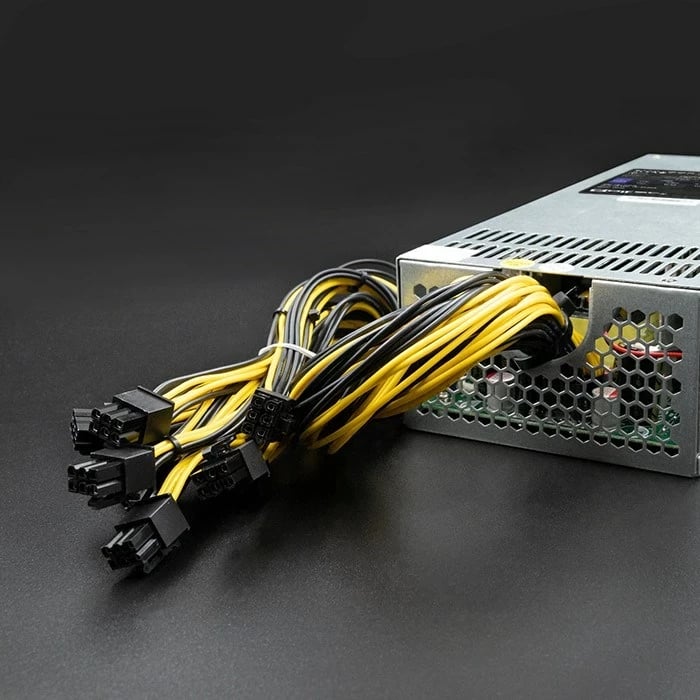 Furnizues Qoltec 50177 PCI-E Smart 1600W, 80 Plus Gold, Argjendtë Furnizues Qoltec 50177 PCI-E Smart 1600W, 80 Plus Gold, Argjendtë