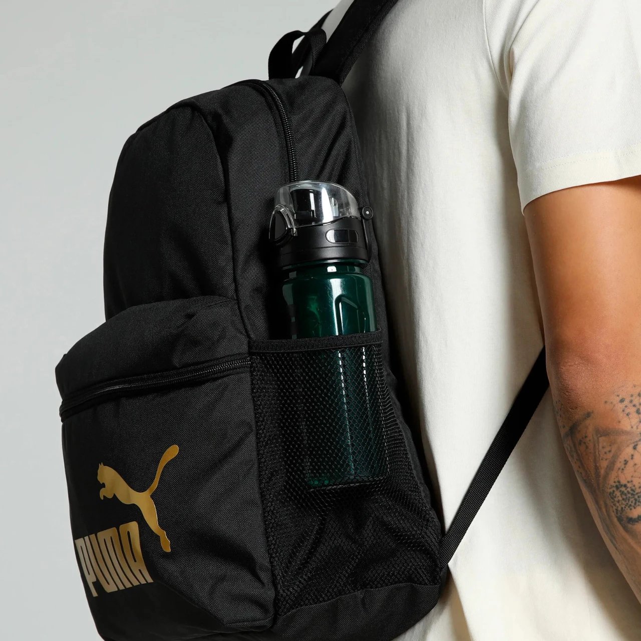 Çantë shpine Puma unisex, e zezë