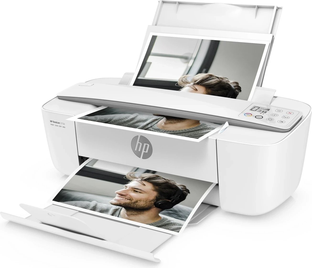 Printer HP DeskJet 3750, Wi-Fi, Apple AirPrint, i bardhë
