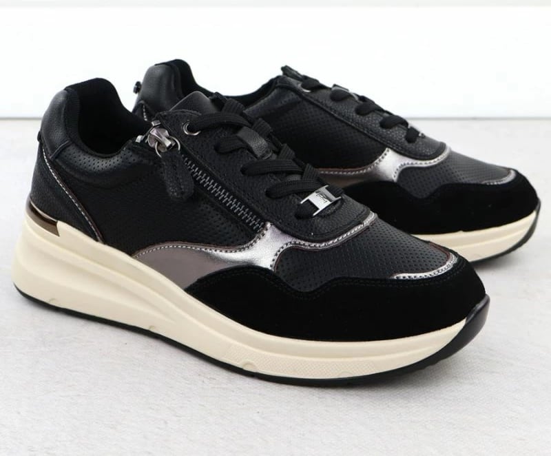 Këpucë femra Filippo DP7105/25, të zeza