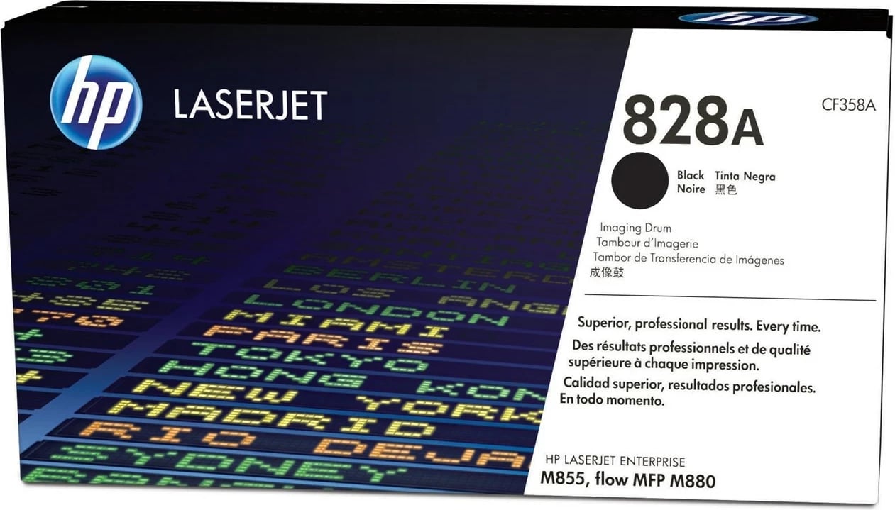 Tambi HP 828A për printer, i zi