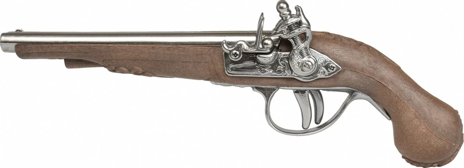 Pistoletë pirate metalike Pulio 15541/0, Kafe/Argjend