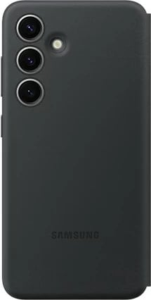 Mbështjellës Samsung Smart View Wallet Case për Galaxy S24, i zi