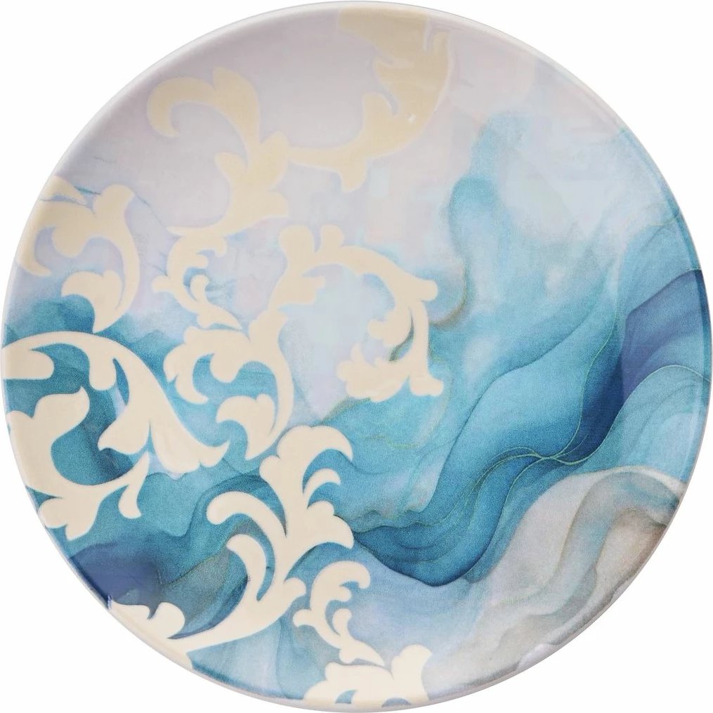 Set pjatash shërbimi (6 copë), Hermia Concept, model Serv turkuaz