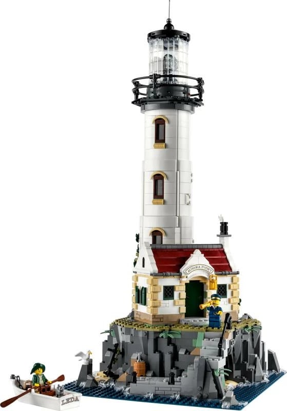 Set ndërtimi, LEGO, Ideas 21335 Motorized Lighthouse, dritë e motorizuar, 2065 pjesë, 18+