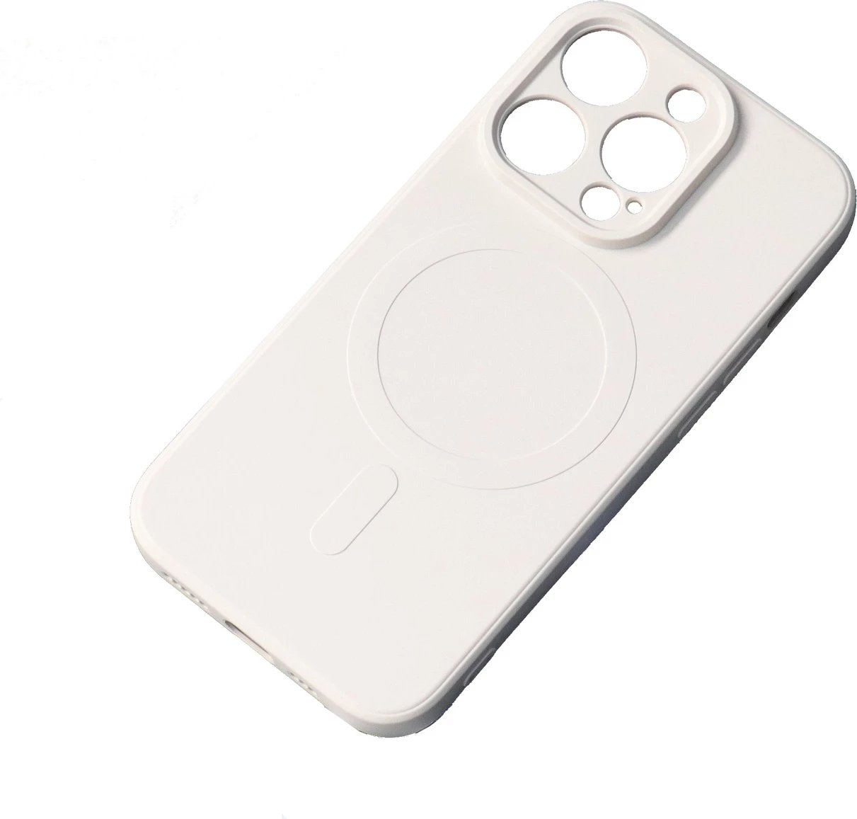 Mbështjellës silikon Hurtel për iPhone 16e me MagSafe, Bezhë