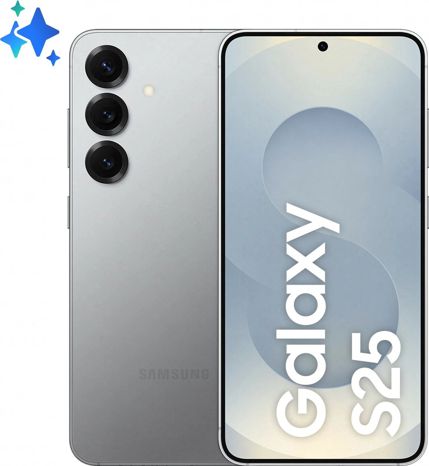 Celular Samsung Galaxy S25 S931 5G, 12GB RAM, 128GB, Silver Shadow