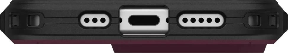 Mbështjellës Urban Armor Gear Civilian për celular, Apple, 16 cm (6.3"), Bordeaux