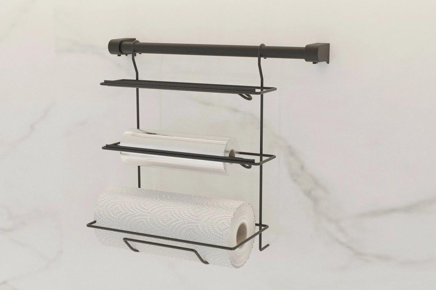 Organizues kuzhine Hermia, i zi, SM510-B, 30x19x28cm