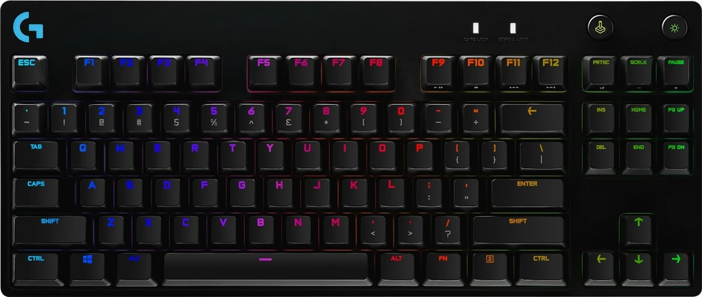 Tastierë mekanike gaming Logitech G PRO, RGB