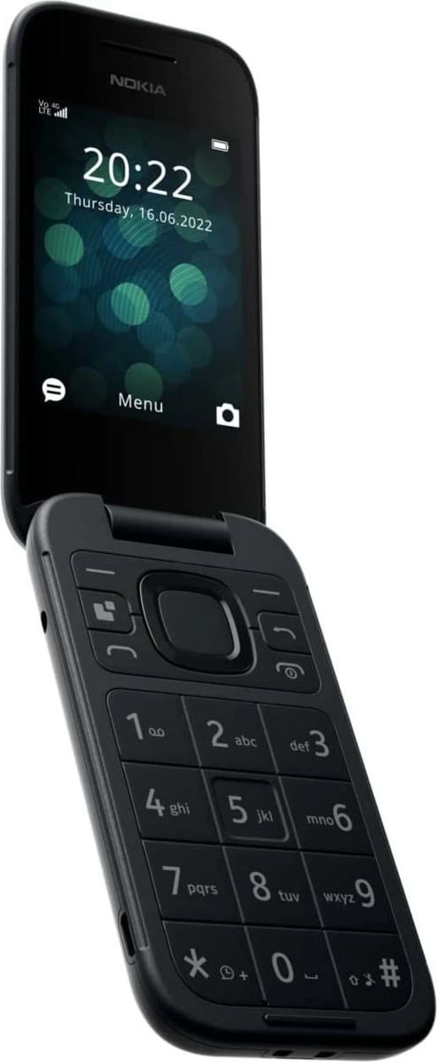 Celular Nokia 2660 Flip DS, Ngjyrë e zezë