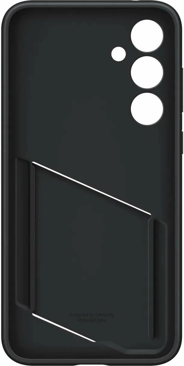 Mbështjellës Samsung Card Slot Case EF-OA356TBEGWW për Galaxy A35, i zi