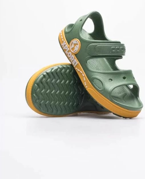 Sandale për fëmijë Coqui Yogi Jr, të gjelbra