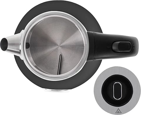 Ujëzjerëse elektrike, Camry CR 1344, 1.7L 2200W, termometër analog, trup çelik inox, e zezë